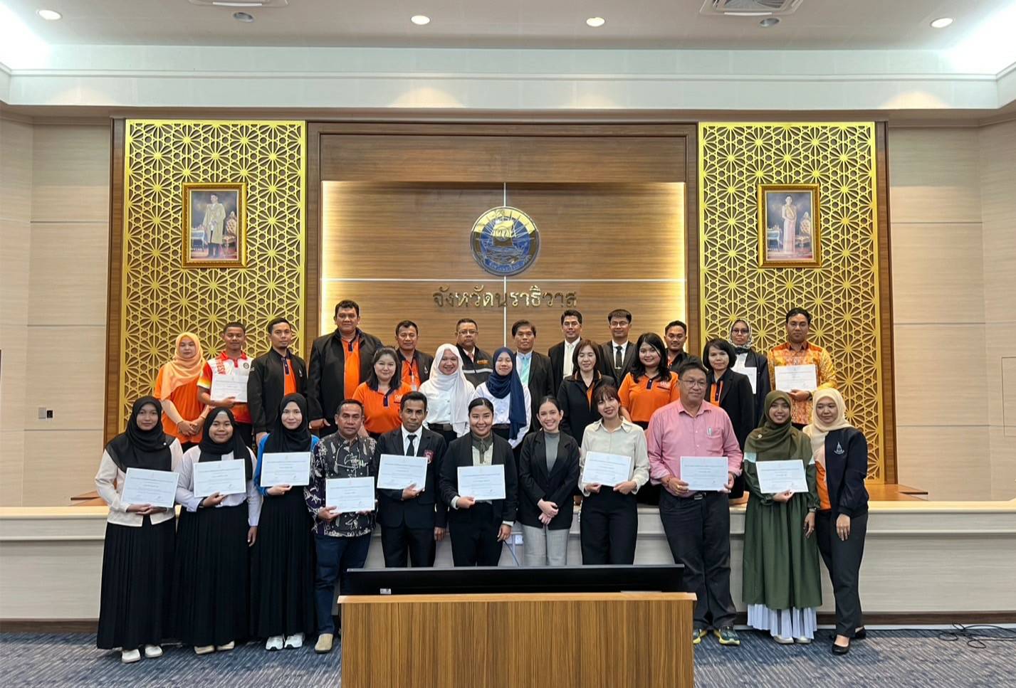 โครงการอบรมความรู้กฎหมายเพื่อพัฒนาทักษะการให้ความช่วยเหลือทางกฎหมายแก่ประชาชน “อาสาสมัครอัยการช่วยได้” จังหวัดนราธิวาส รุ่นที่ 1