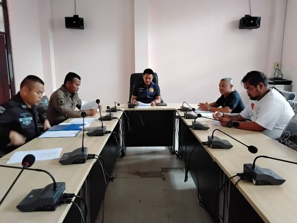 การประชุมซักซ้อมการรักษาความปลอดภัยในโครงการจัดงานตักบาตรปีใหม่และงานวันเด็กประจำปี พ.ศ.2569