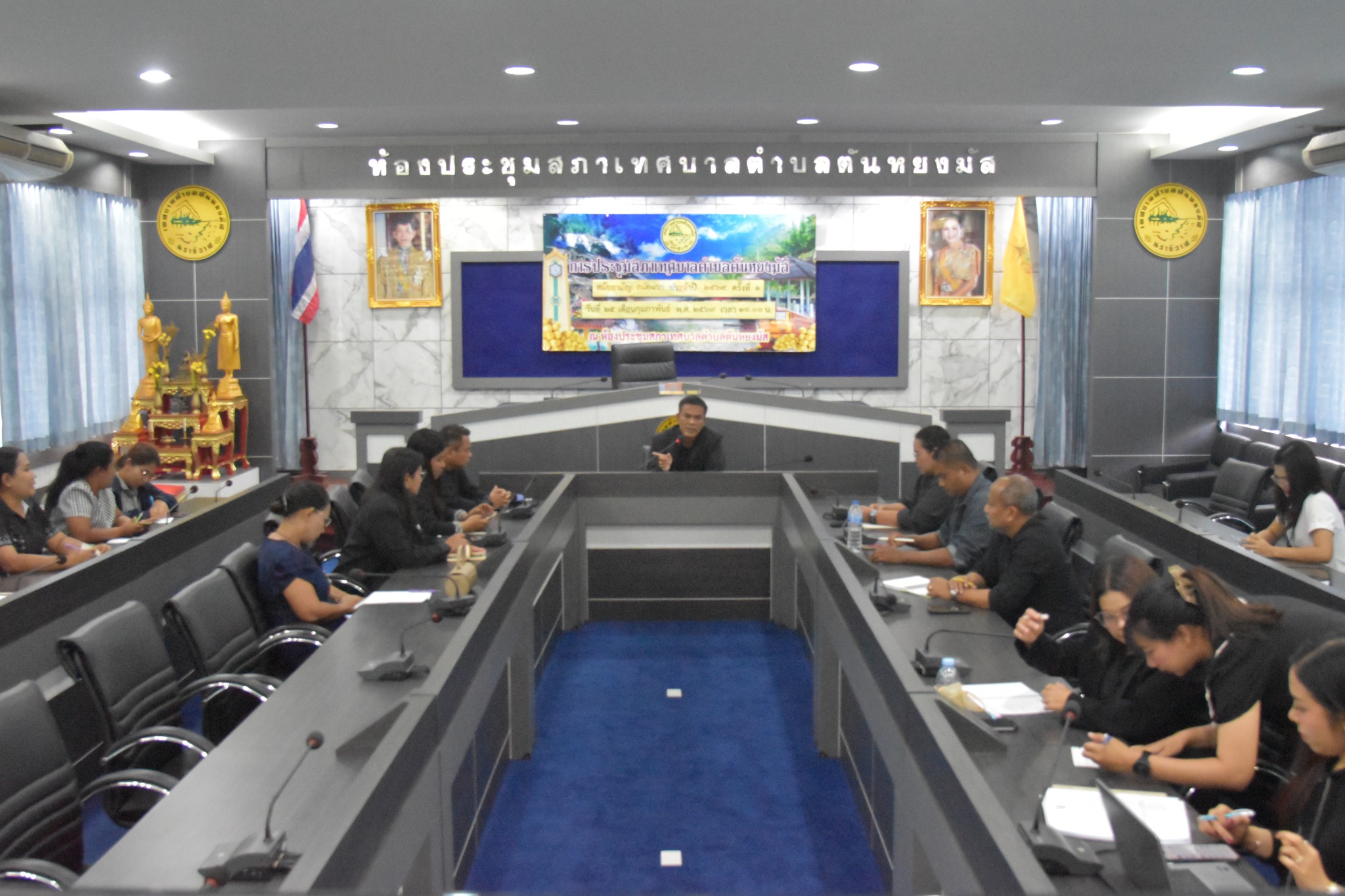 วันพฤหัสบดี ที่ 12 มีนาคม 2569 เวลา 10.00 น. ณ ห้องประชุมสภาเทศบาลตำบลตันหยงมัส กองยุทธศาสตร์และงบประมาณ เทศบาลตำบลตันหยงมัส ได้จัดประชุมเพื่อชี้แจงและแนะนำวิธีการใช้งานแพลตฟอร์ม Traffy Fondue (ทราฟฟี่ ฟองดูว์)